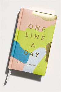 MODERN ONE LINE A DAY JOURNAL